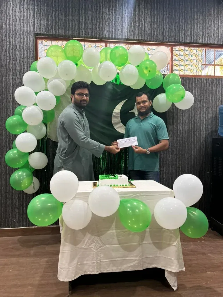 Gift exchange at the Sherdil Independence Day celebration 2023