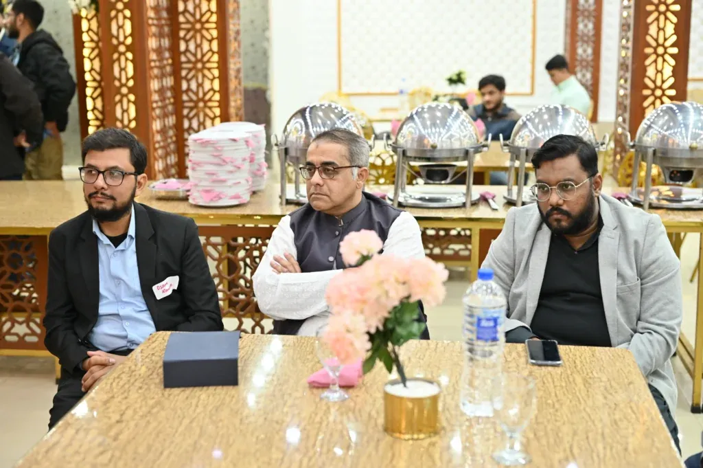 Guests seated at a dinner table, Sherdil 7th Anniversary Meetup 2024