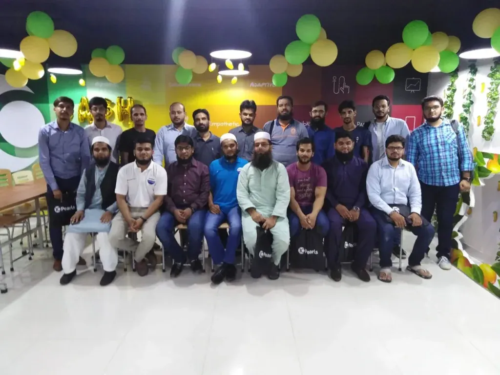 Group photo of participants at the AWS session, 10Pearls July 2019