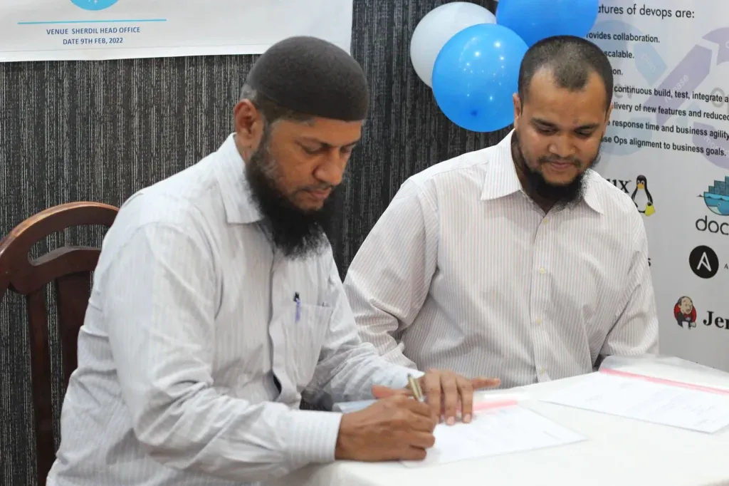 Signing the memorandum of understanding, Sherdil Cloud 2022