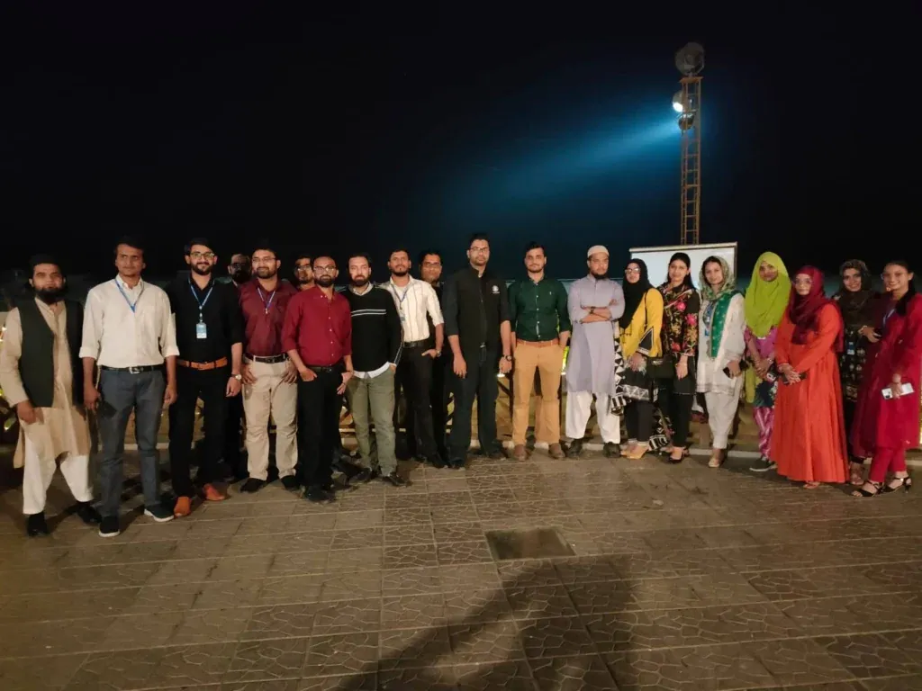 Sherdil team group photo at night, Annual Dinner and Award Distribution Ceremony 2022