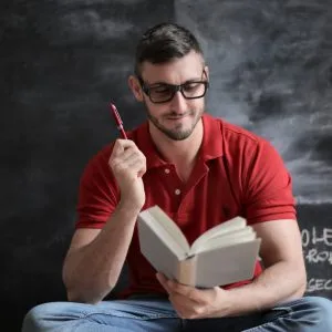 Man with Pen