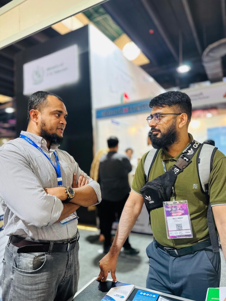 Visitors at the Sherdil booth, ITCN Asia 2026 Karachi